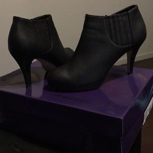 Madden Girl Greer Black Booties